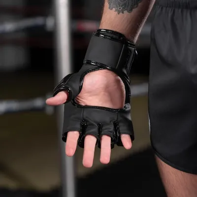 Рукавиці для ММА Phantom APEX Hybrid Black S/M