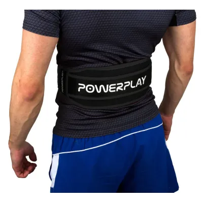 Пояс неопреновый для тяжелой атлетики PowerPlay 5546 Black L Пояс неопреновый для тяжелой атлетики PowerPlay 5546 Black L