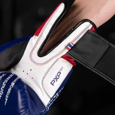 Боксерські рукавиці Phantom Muay Thai Blue 12 унцій + бинти