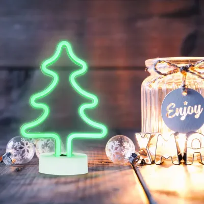 Ночник неоновый лампа Елочка Christmas Tree