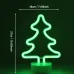 Ночник неоновый лампа Елочка Christmas Tree