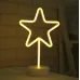 Ночник неоновый лампа No Brand Christmas Star Звезда