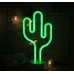 Нічник неоновий LED Кактус Angel