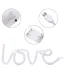 Настенный неоновый светильник ночник Angel Love розовый