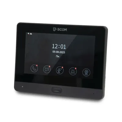Видеодомофон Wi-Fi 7 BCOM BD-760FHD/T Black с поддержкой Tuya Smart
