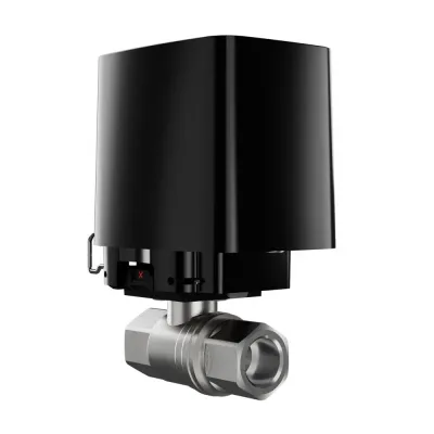 Кран перекриття води з дистанційним керуванням Ajax WaterStop 1 black