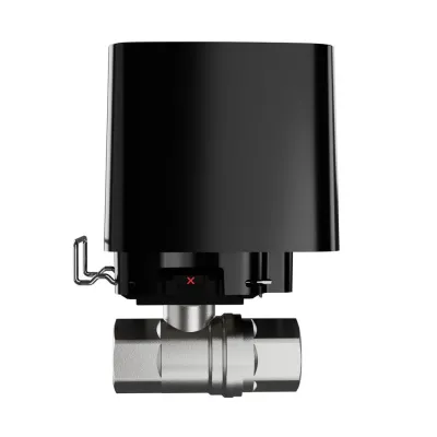 Кран перекриття води з дистанційним керуванням Ajax WaterStop 1 black