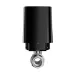 Кран перекриття води з дистанційним керуванням Ajax WaterStop 1 black