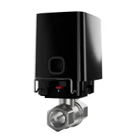 Кран перекриття води з дистанційним керуванням Ajax WaterStop 1 black