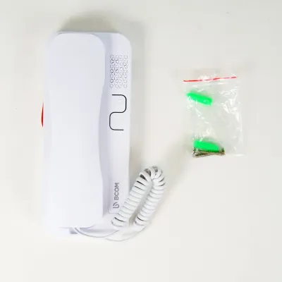 Аудіотрубка BCOM UKP-12 white для домофонів