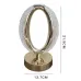Настільна світлодіодна кристалічна лампа RIAS Ring Diamond Gold