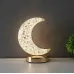 Настільна світлодіодна кристалічна лампа RIAS Moon Diamond Gold