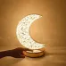 Настільна світлодіодна кристалічна лампа RIAS Moon Diamond Gold