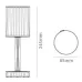 Настольная светодиодная лампа RIAS Rose Diamond Table Lamp с пультом