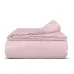 Плед-покривало косичка COSAS 160х230 см Blush Knitted Braid Сакура