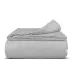 Плед-покрывало косичка COSAS 160х230 см Shadow Knitted Braid Графитовый
