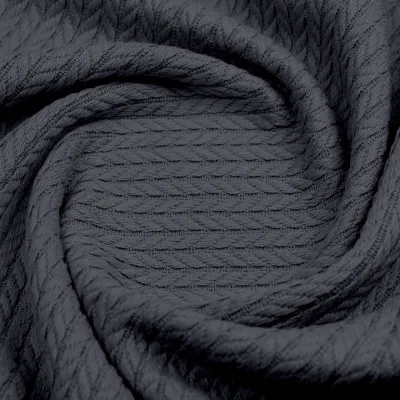 Плед-покривало косичка COSAS 230х240 см Beluga Knitted Braid Антрацит