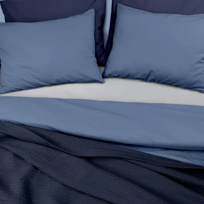 Плед-покрывало косичка COSAS 230х240 см Navy Knitted Braid Сапфир Плед-покрывало косичка COSAS 230х240 см Navy Knitted Braid Сапфир