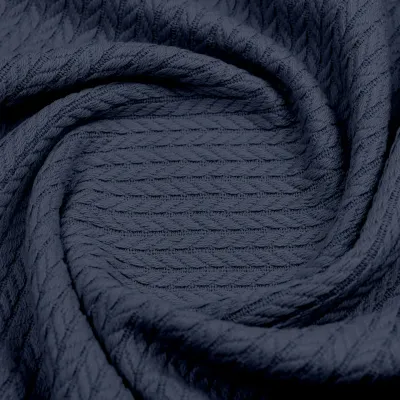 Плед-покрывало косичка COSAS 230х240 см Navy Knitted Braid Сапфир Плед-покрывало косичка COSAS 230х240 см Navy Knitted Braid Сапфир