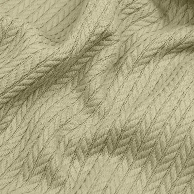 Плед-покривало косичка COSAS 230х240 см Olive Knitted Braid Оливковий Плед-покривало косичка COSAS 230х240 см Olive Knitted Braid Оливковий