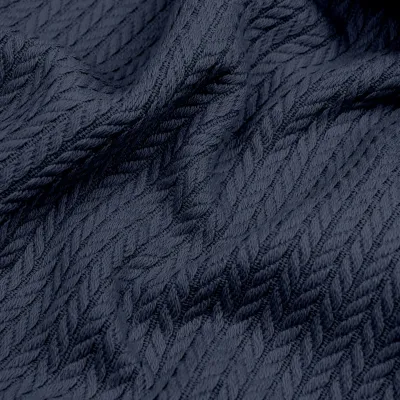 Плед-покрывало косичка COSAS 240х260 см Navy Knitted Braid Сапфировый Плед-покрывало косичка COSAS 240х260 см Navy Knitted Braid Сапфировый