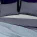Плед-покривало вафельне COSAS 160х230 см Maya Greek Waffle Сизий