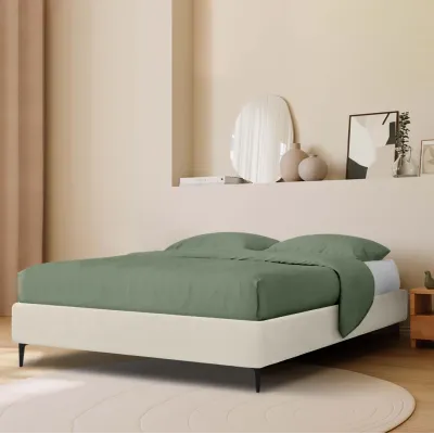 Ліжко двоспальне COSAS Kiwi Silk 160х200 см Магнолія
