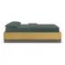 Кровать двуспальная COSAS Kiwi Curcuma 160х200 см Горчичный