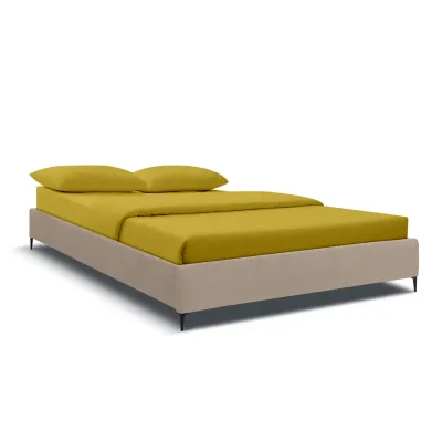 Ліжко двоспальне COSAS Kiwi Latte 160х200 см Бежевий Ліжко двоспальне COSAS Kiwi Latte 160х200 см Бежевий