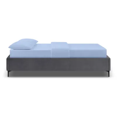 Кровать двуспальная COSAS Kiwi Smoky 160х200 см Графит