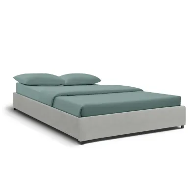 Ліжко двоспальне COSAS Mango Rocky 160х200 см Сірий
