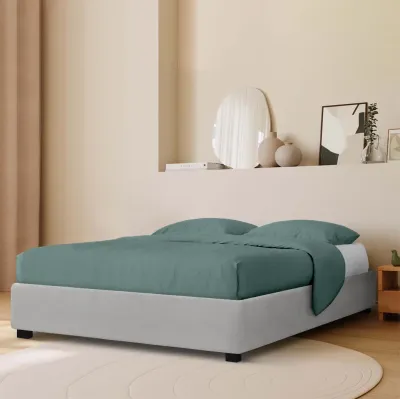 Ліжко двоспальне COSAS Mango Rocky 160х200 см Сірий
