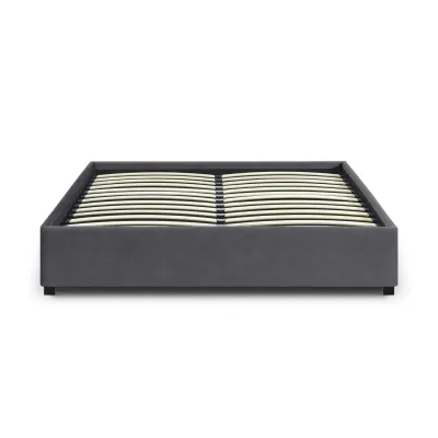 Ліжко двоспальне COSAS Mango Smoky 160х200 см Графіт Ліжко двоспальне COSAS Mango Smoky 160х200 см Графіт