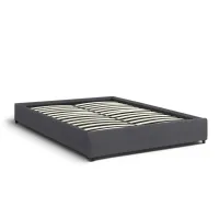 Ліжко двоспальне COSAS Mango Smoky 160х200 см Графіт