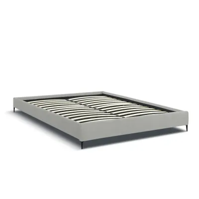 Ліжко двоспальне COSAS Mandarin Rocky 160х200 см Сірий