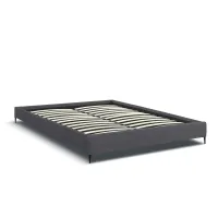 Кровать двуспальная COSAS Mandarin Smoky 160х200 см Графит