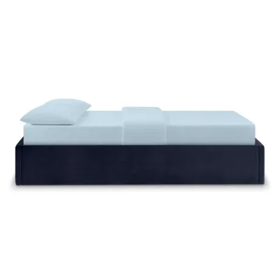 Ліжко двоспальне COSAS Papaya Navy 160х200 см Синій