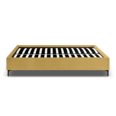 Ліжко двоспальне COSAS Kiwi Curcuma 180х200 см Гірчичний