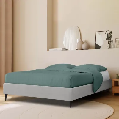 Ліжко двоспальне COSAS Kiwi Rocky 180х200 см Сірий