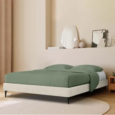 Ліжко двоспальне COSAS Mandarin Silk 180х200 см Магнолія