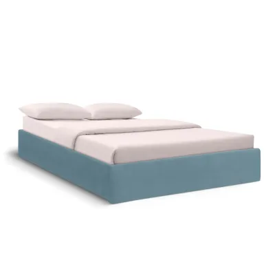 Ліжко двоспальне COSAS Papaya Sky 180х200 см Блакитний