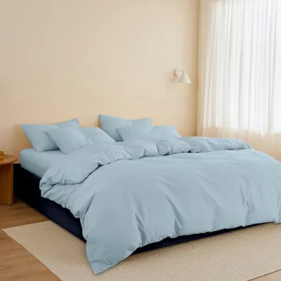 Ліжко двоспальне COSAS Papaya Navy 180х200 см Синій