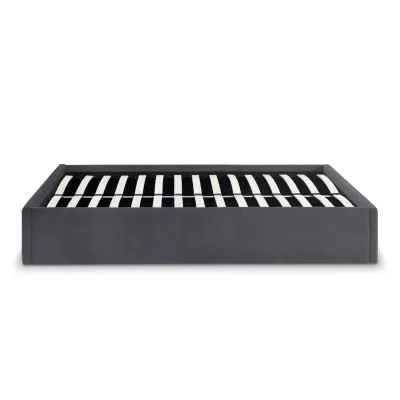 Ліжко двоспальне COSAS Papaya Smoky 180х200 см Графіт
