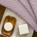 Полотенце вафельное COSAS Laurel Greek Waffle 30x55 см Лиловый
