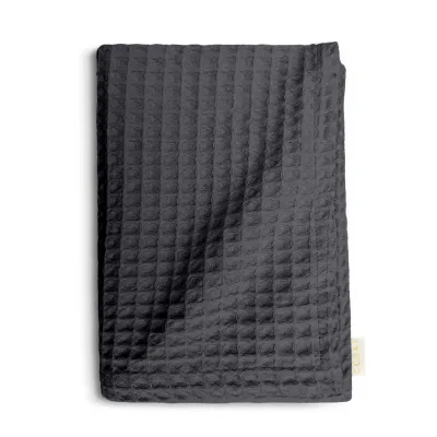 Полотенце вафельное COSAS Lava Greek Waffle 30x55 см Антрацит