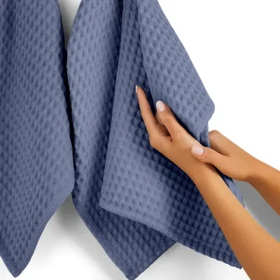 Полотенце вафельное COSAS Baltic Greek Waffle 55x90 см Синий Полотенце вафельное COSAS Baltic Greek Waffle 55x90 см Синий