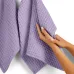 Рушник вафельний COSAS Lavander Greek Waffle 75x130 см Лавандовий