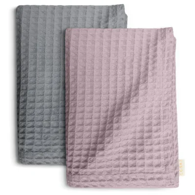 Вафельные полотенца COSAS Terra Greek Waffle CS1 Графитово-лиловый 2 шт (660d9720698d6a69df1d6841)