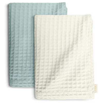 Вафельные полотенца COSAS Winter Greek Waffle Молочно-голубой 2 шт (660d9723698d6a69df1d6887)