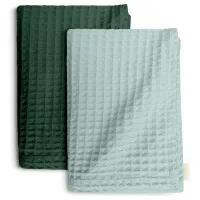 Вафельные полотенца COSAS Pine Greek Waffle Изумрудно-голубой 2 шт (660d9723698d6a69df1d689a)